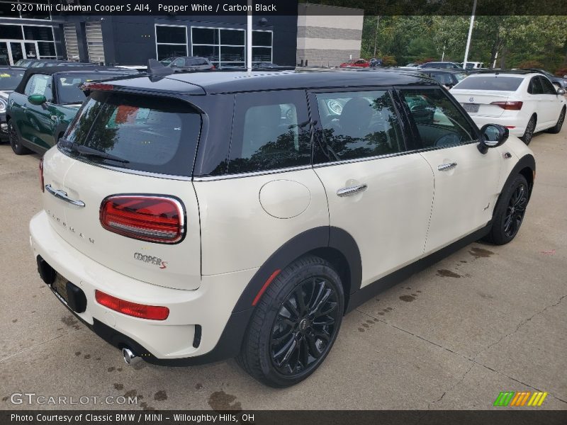 Pepper White / Carbon Black 2020 Mini Clubman Cooper S All4