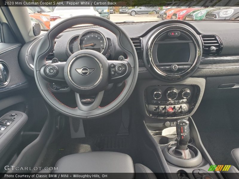 Dashboard of 2020 Clubman Cooper S All4