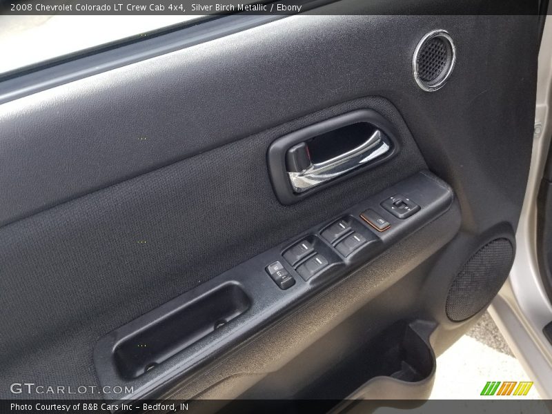 Silver Birch Metallic / Ebony 2008 Chevrolet Colorado LT Crew Cab 4x4