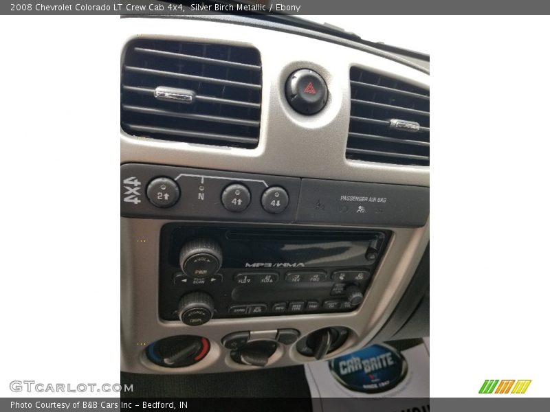 Silver Birch Metallic / Ebony 2008 Chevrolet Colorado LT Crew Cab 4x4