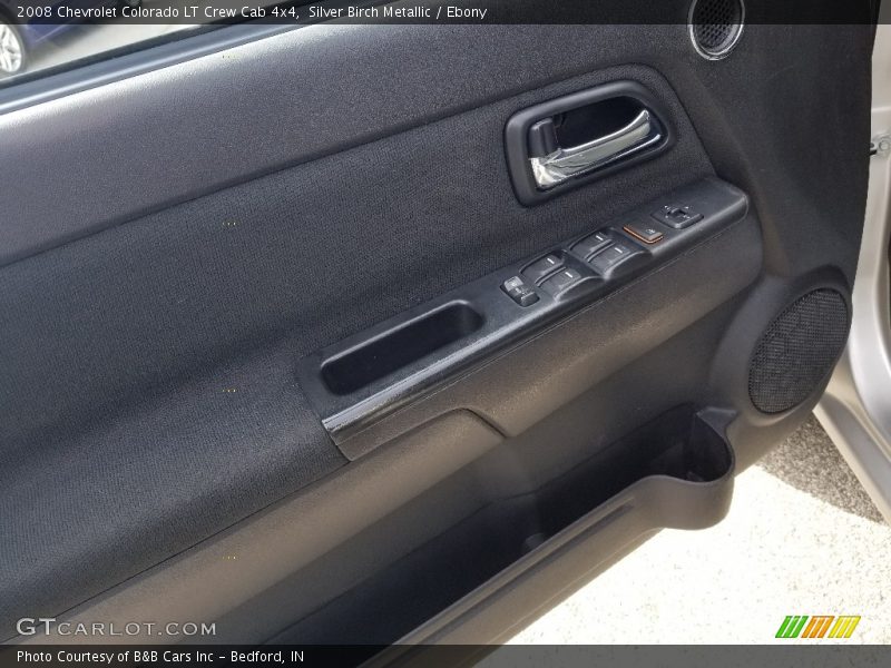 Silver Birch Metallic / Ebony 2008 Chevrolet Colorado LT Crew Cab 4x4