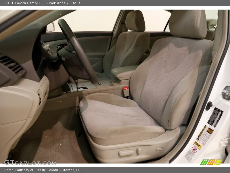 Super White / Bisque 2011 Toyota Camry LE