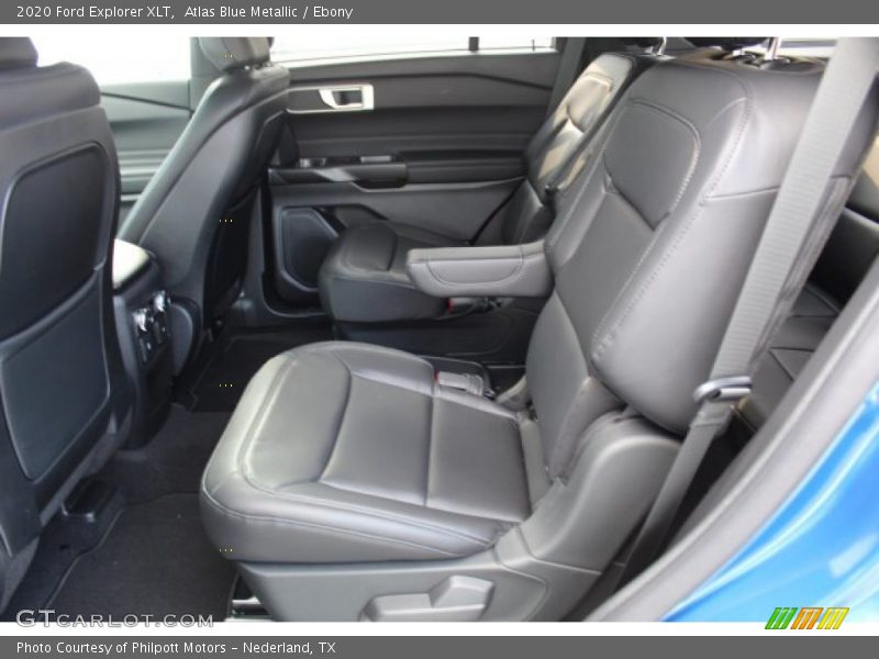 Atlas Blue Metallic / Ebony 2020 Ford Explorer XLT