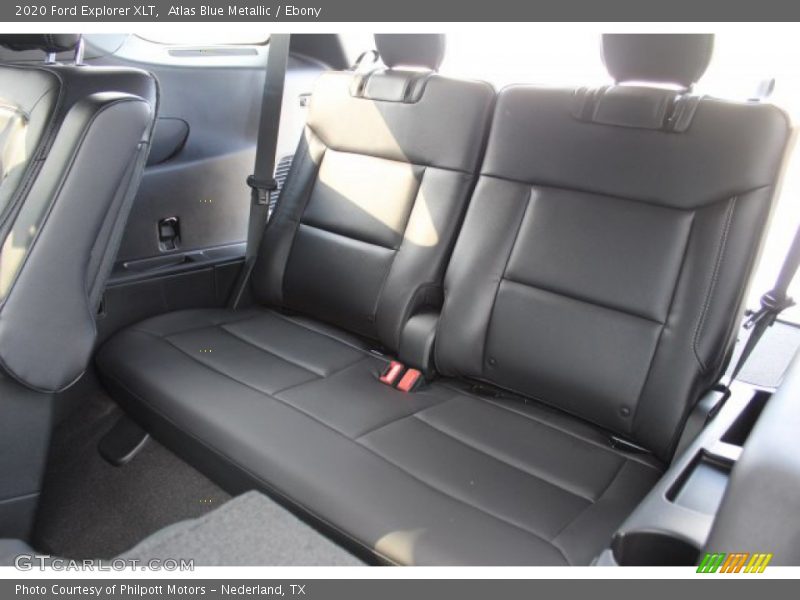 Atlas Blue Metallic / Ebony 2020 Ford Explorer XLT