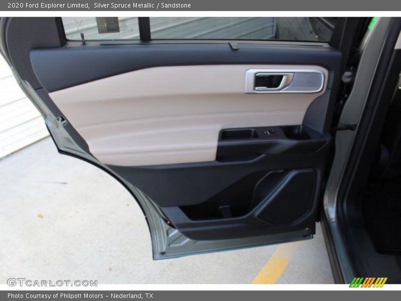 Silver Spruce Metallic / Sandstone 2020 Ford Explorer Limited