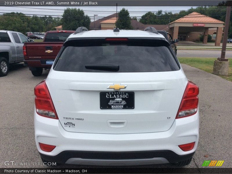 Summit White / Jet Black 2019 Chevrolet Trax LT AWD