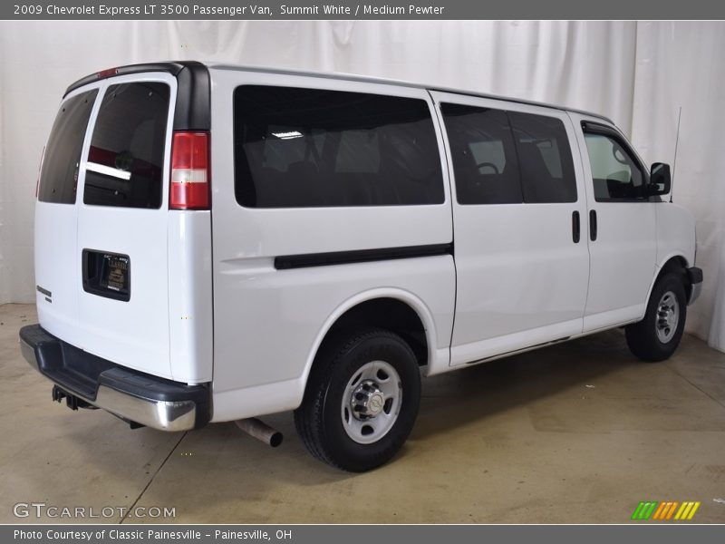 Summit White / Medium Pewter 2009 Chevrolet Express LT 3500 Passenger Van