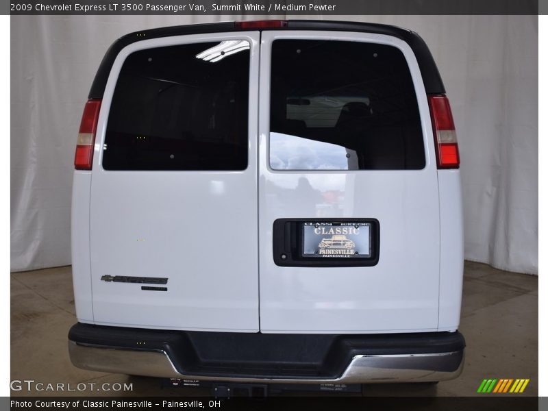 Summit White / Medium Pewter 2009 Chevrolet Express LT 3500 Passenger Van