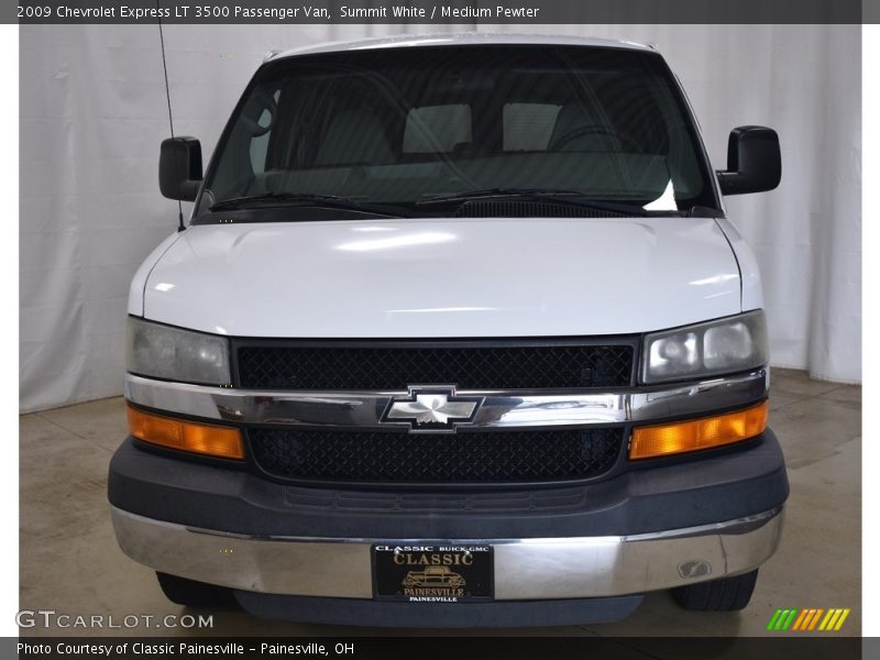 Summit White / Medium Pewter 2009 Chevrolet Express LT 3500 Passenger Van