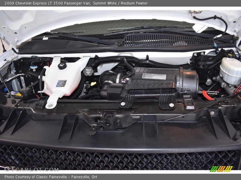 Summit White / Medium Pewter 2009 Chevrolet Express LT 3500 Passenger Van