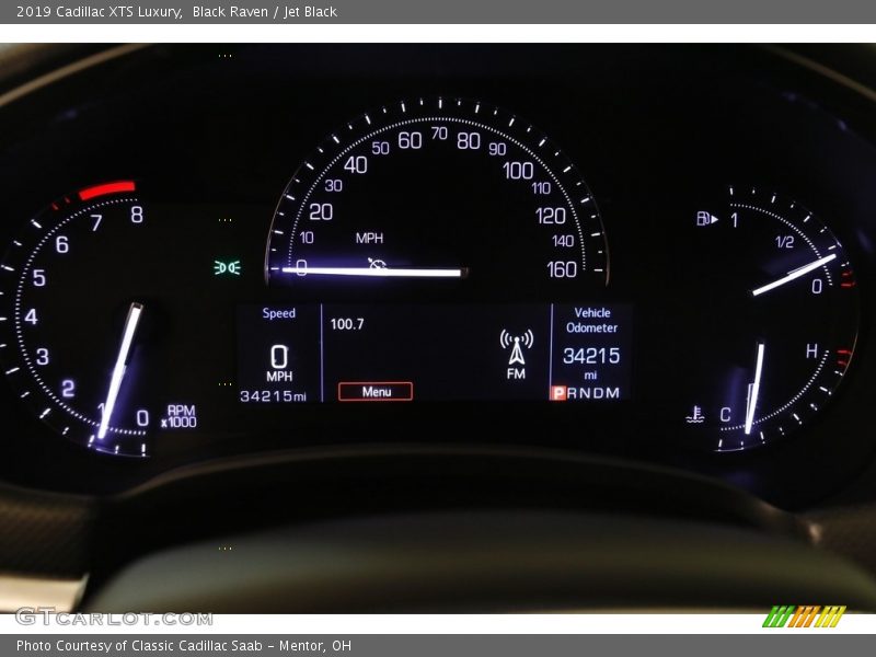 Black Raven / Jet Black 2019 Cadillac XTS Luxury