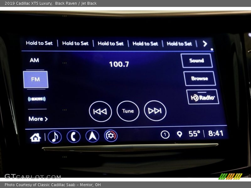 Black Raven / Jet Black 2019 Cadillac XTS Luxury