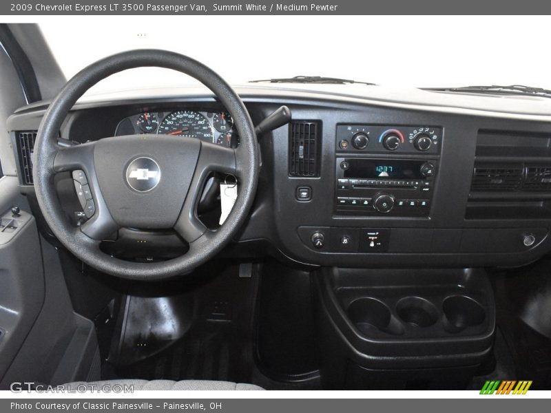 Summit White / Medium Pewter 2009 Chevrolet Express LT 3500 Passenger Van