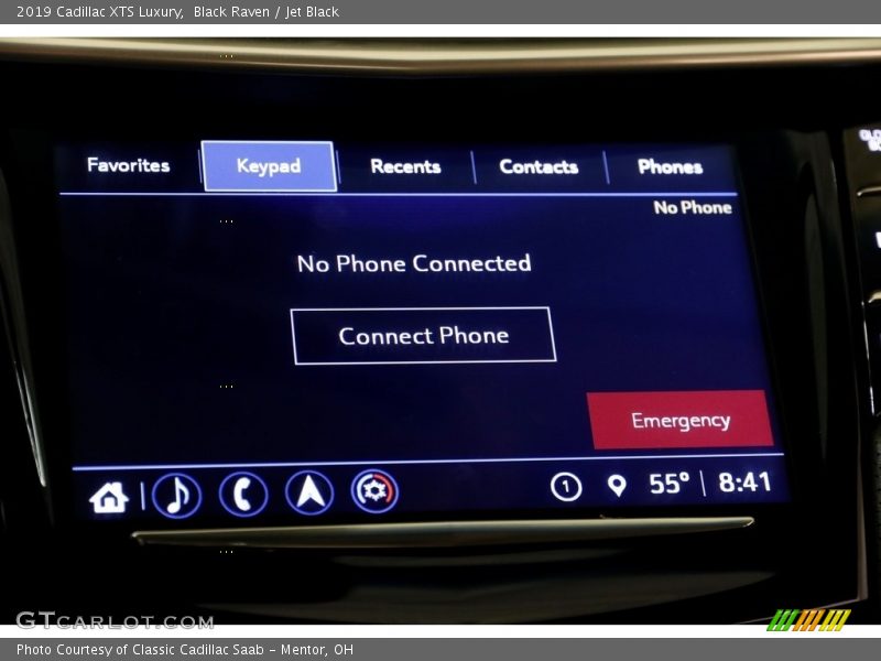 Black Raven / Jet Black 2019 Cadillac XTS Luxury