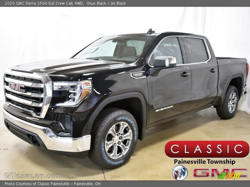 Onyx Black / Jet Black 2020 GMC Sierra 1500 SLE Crew Cab 4WD