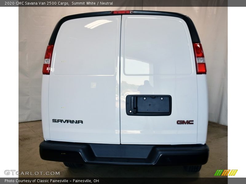 Summit White / Neutral 2020 GMC Savana Van 2500 Cargo