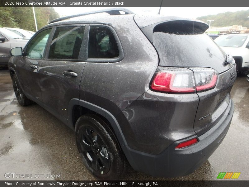 Granite Crystal Metallic / Black 2020 Jeep Cherokee Altitude 4x4