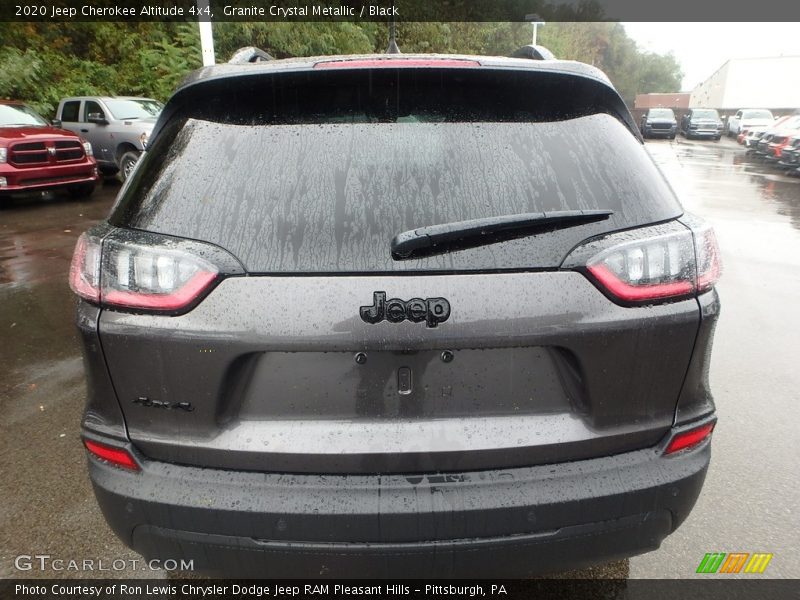 Granite Crystal Metallic / Black 2020 Jeep Cherokee Altitude 4x4