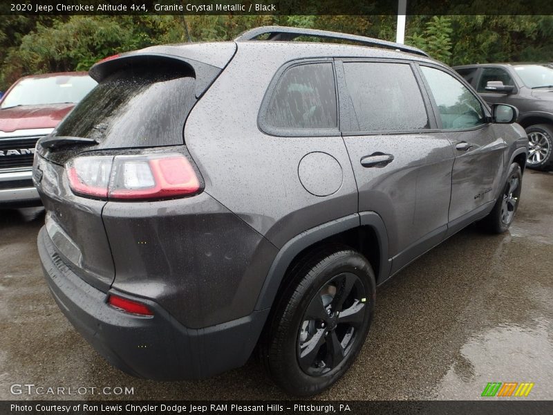 Granite Crystal Metallic / Black 2020 Jeep Cherokee Altitude 4x4