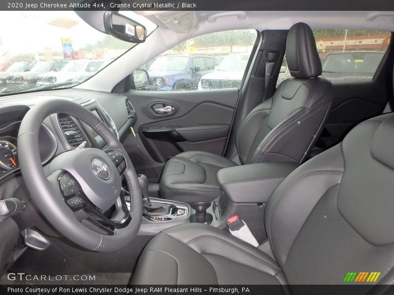 Granite Crystal Metallic / Black 2020 Jeep Cherokee Altitude 4x4