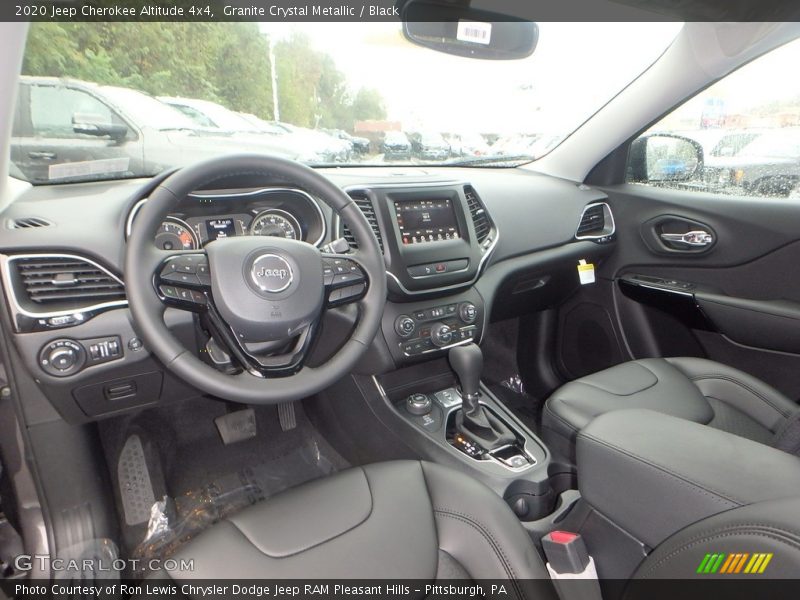 Granite Crystal Metallic / Black 2020 Jeep Cherokee Altitude 4x4