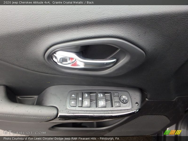 Granite Crystal Metallic / Black 2020 Jeep Cherokee Altitude 4x4