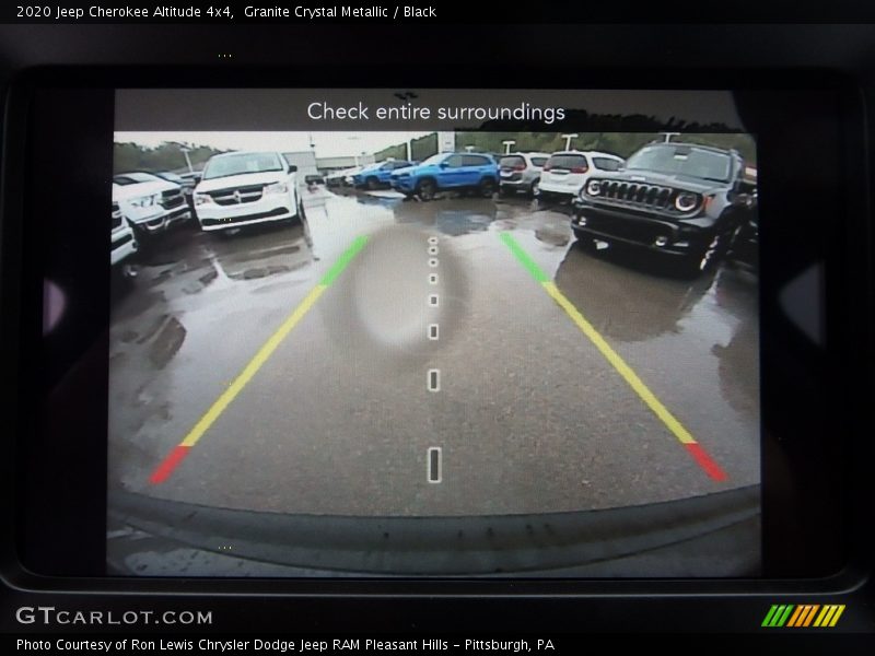 Granite Crystal Metallic / Black 2020 Jeep Cherokee Altitude 4x4