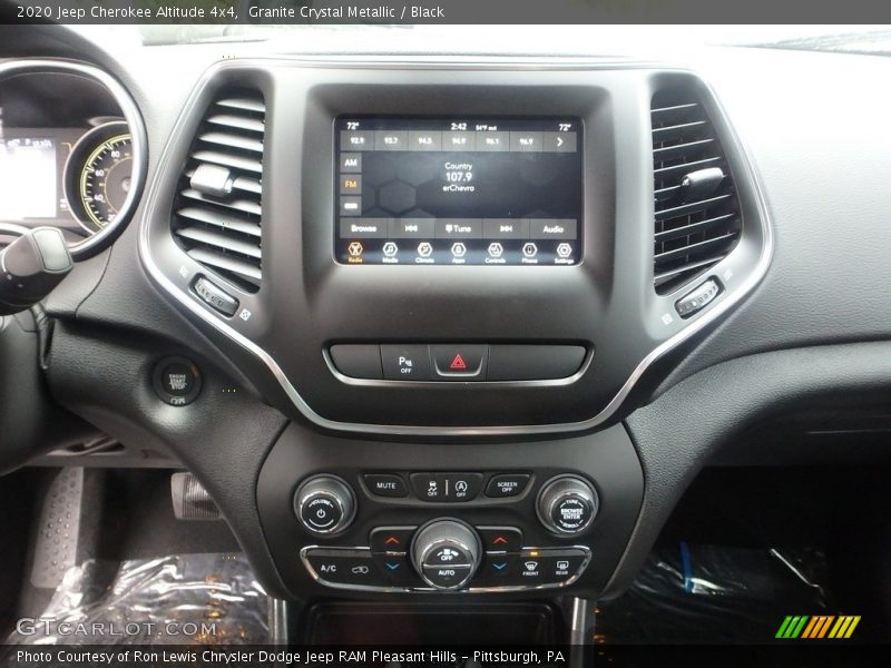 Granite Crystal Metallic / Black 2020 Jeep Cherokee Altitude 4x4
