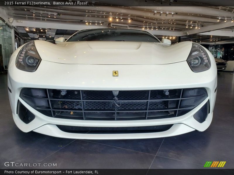 Bianco Avus / Rosso 2015 Ferrari F12berlinetta