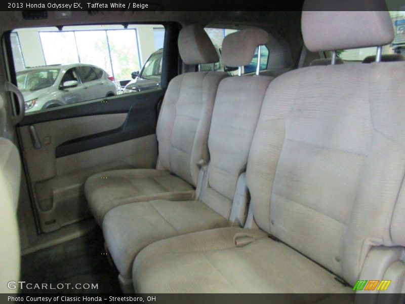 Taffeta White / Beige 2013 Honda Odyssey EX