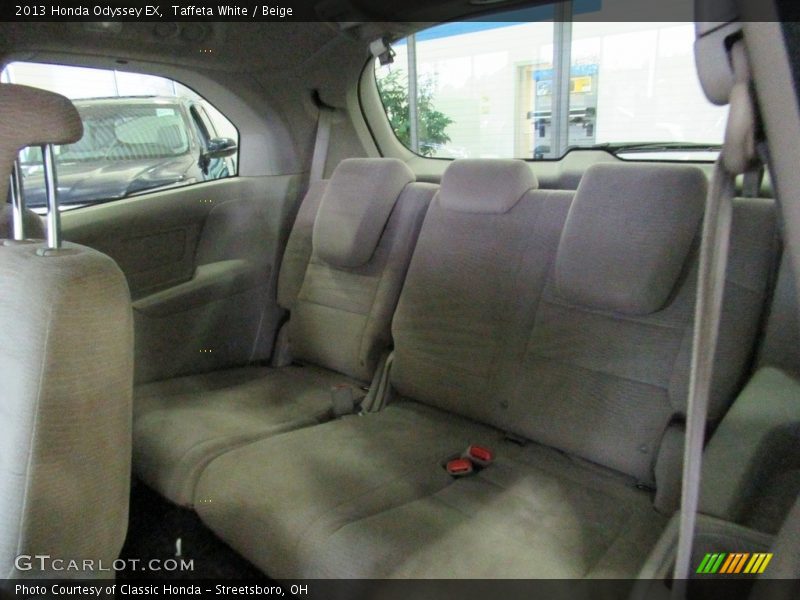 Taffeta White / Beige 2013 Honda Odyssey EX