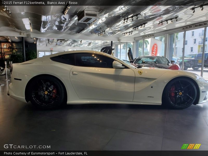 Bianco Avus / Rosso 2015 Ferrari F12berlinetta