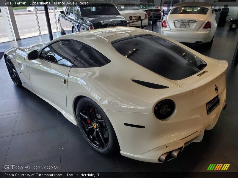 Bianco Avus / Rosso 2015 Ferrari F12berlinetta