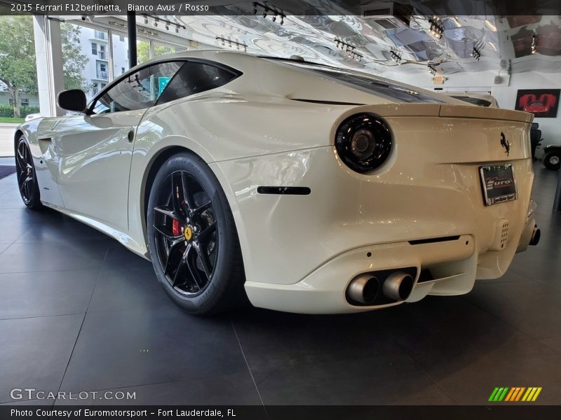 Bianco Avus / Rosso 2015 Ferrari F12berlinetta