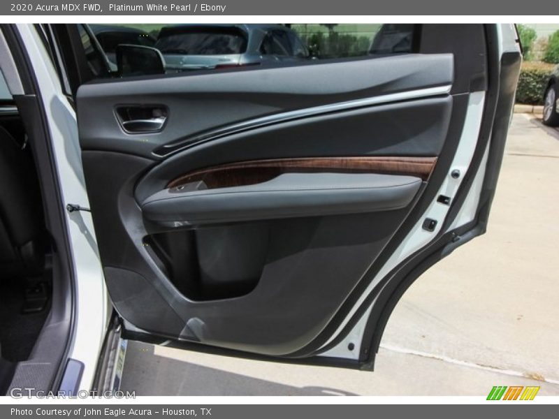 Platinum White Pearl / Ebony 2020 Acura MDX FWD