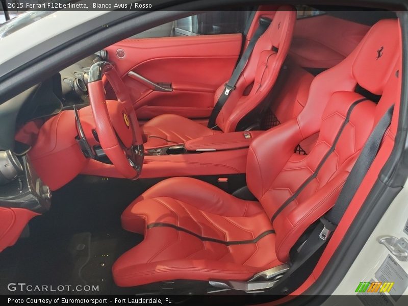 Front Seat of 2015 F12berlinetta 