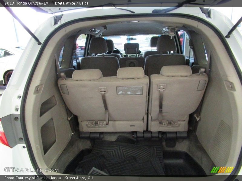 Taffeta White / Beige 2013 Honda Odyssey EX