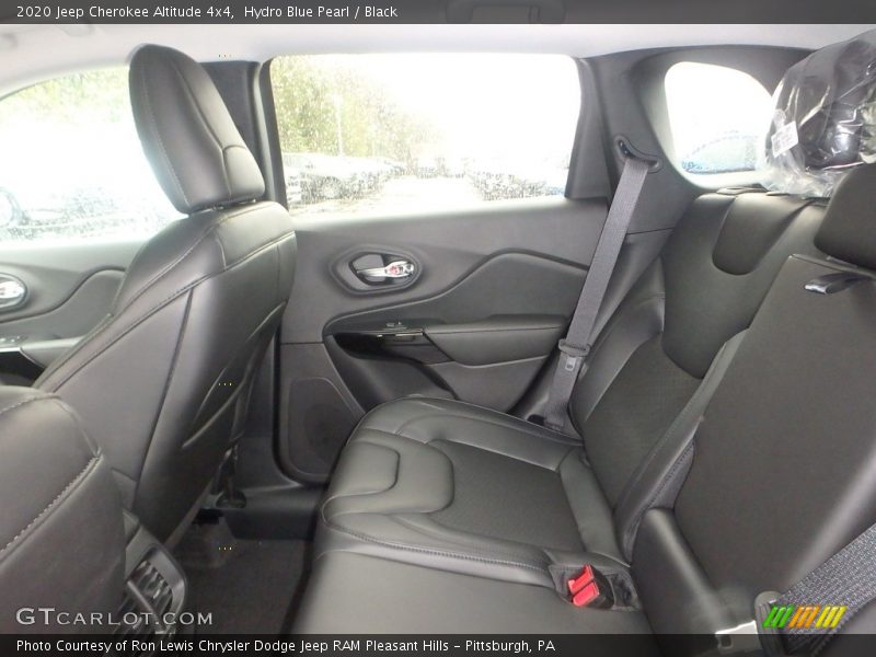 Hydro Blue Pearl / Black 2020 Jeep Cherokee Altitude 4x4