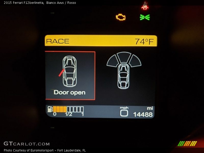  2015 F12berlinetta   Gauges
