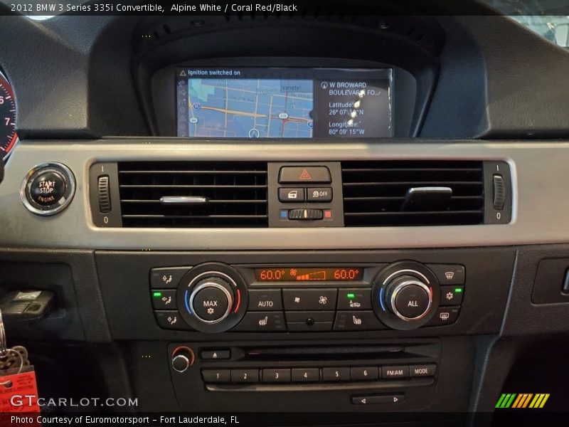 Alpine White / Coral Red/Black 2012 BMW 3 Series 335i Convertible