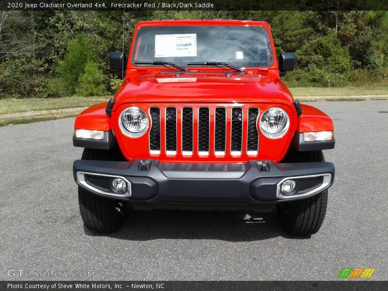 Firecracker Red / Black/Dark Saddle 2020 Jeep Gladiator Overland 4x4