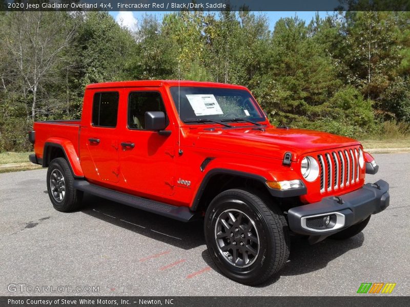 Firecracker Red / Black/Dark Saddle 2020 Jeep Gladiator Overland 4x4