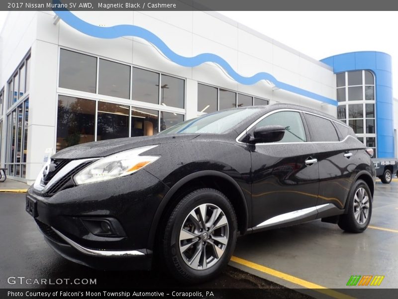 Magnetic Black / Cashmere 2017 Nissan Murano SV AWD