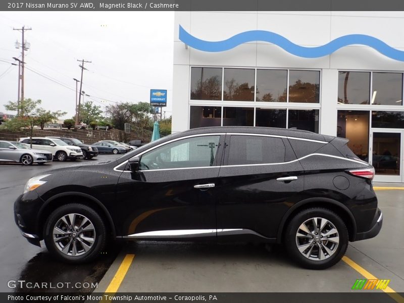 Magnetic Black / Cashmere 2017 Nissan Murano SV AWD