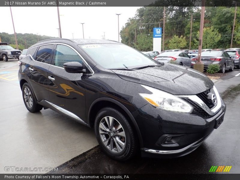 Magnetic Black / Cashmere 2017 Nissan Murano SV AWD