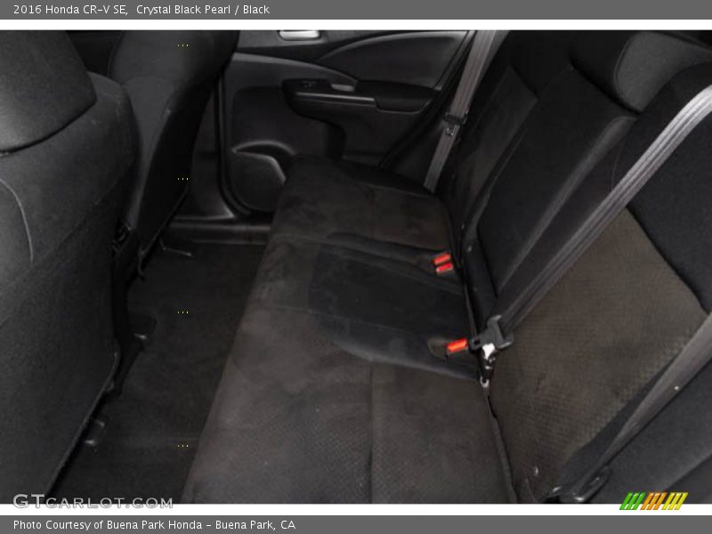 Crystal Black Pearl / Black 2016 Honda CR-V SE