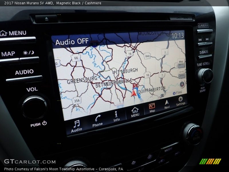 Magnetic Black / Cashmere 2017 Nissan Murano SV AWD