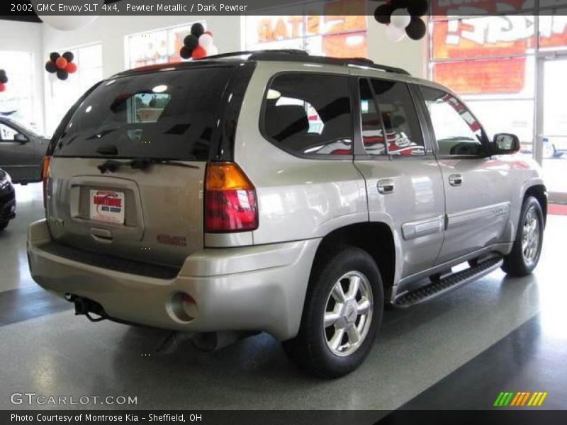 Pewter Metallic / Dark Pewter 2002 GMC Envoy SLT 4x4