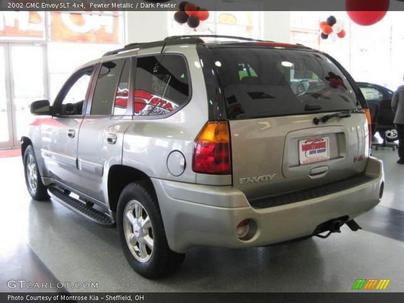 Pewter Metallic / Dark Pewter 2002 GMC Envoy SLT 4x4