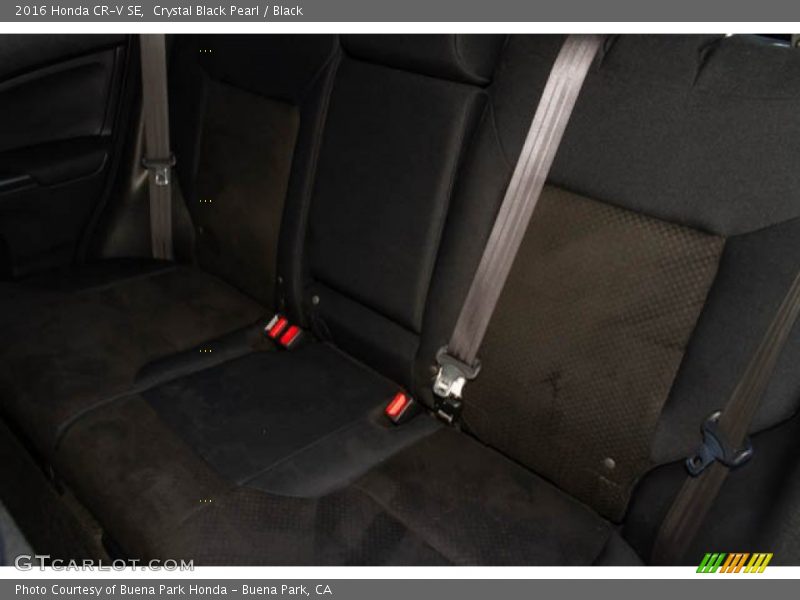 Crystal Black Pearl / Black 2016 Honda CR-V SE